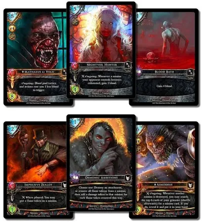 Several cards from Sorcerer