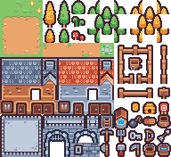 Tilemap packed asset pack