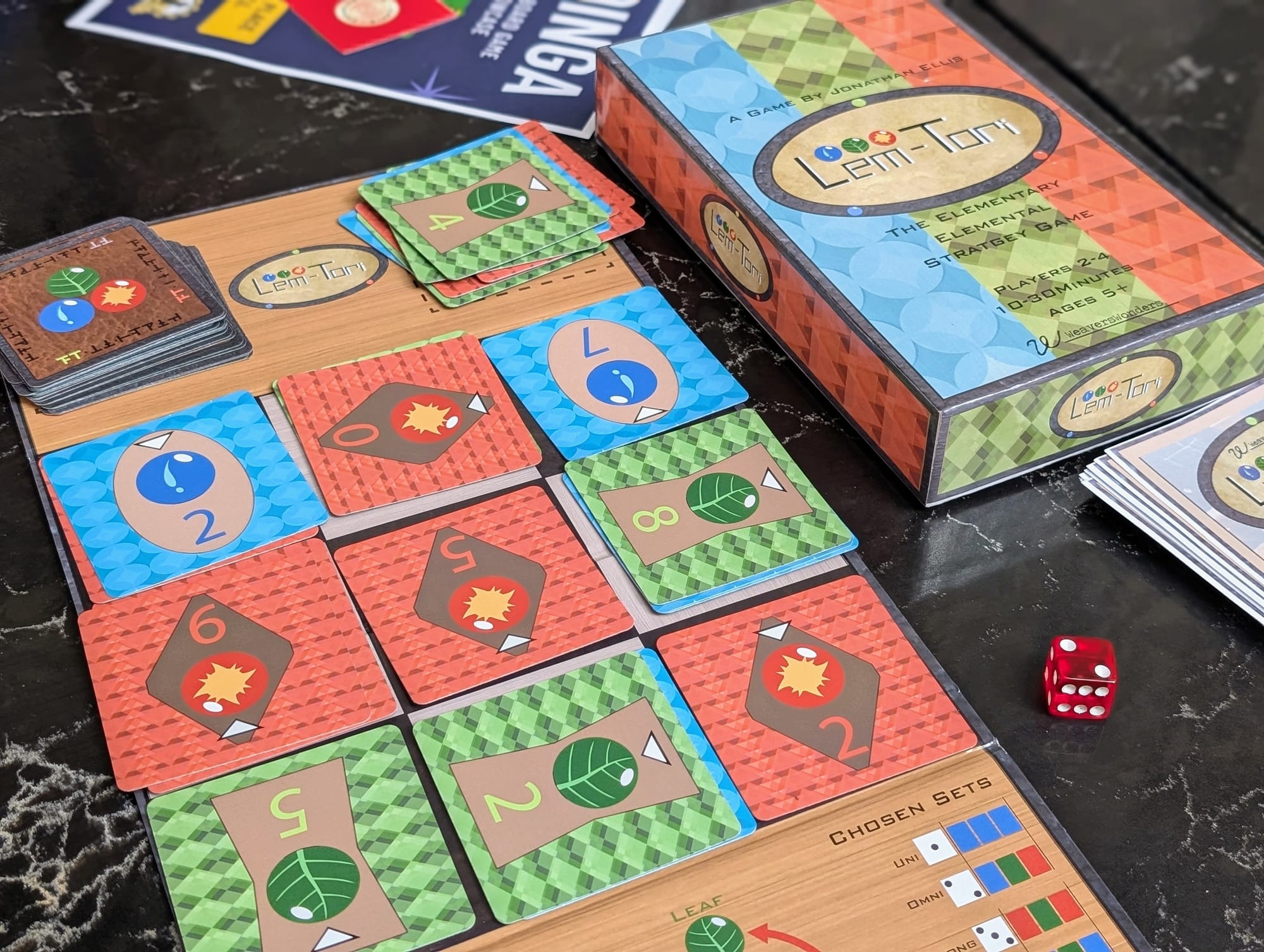 Board game Lem-Tori on a table