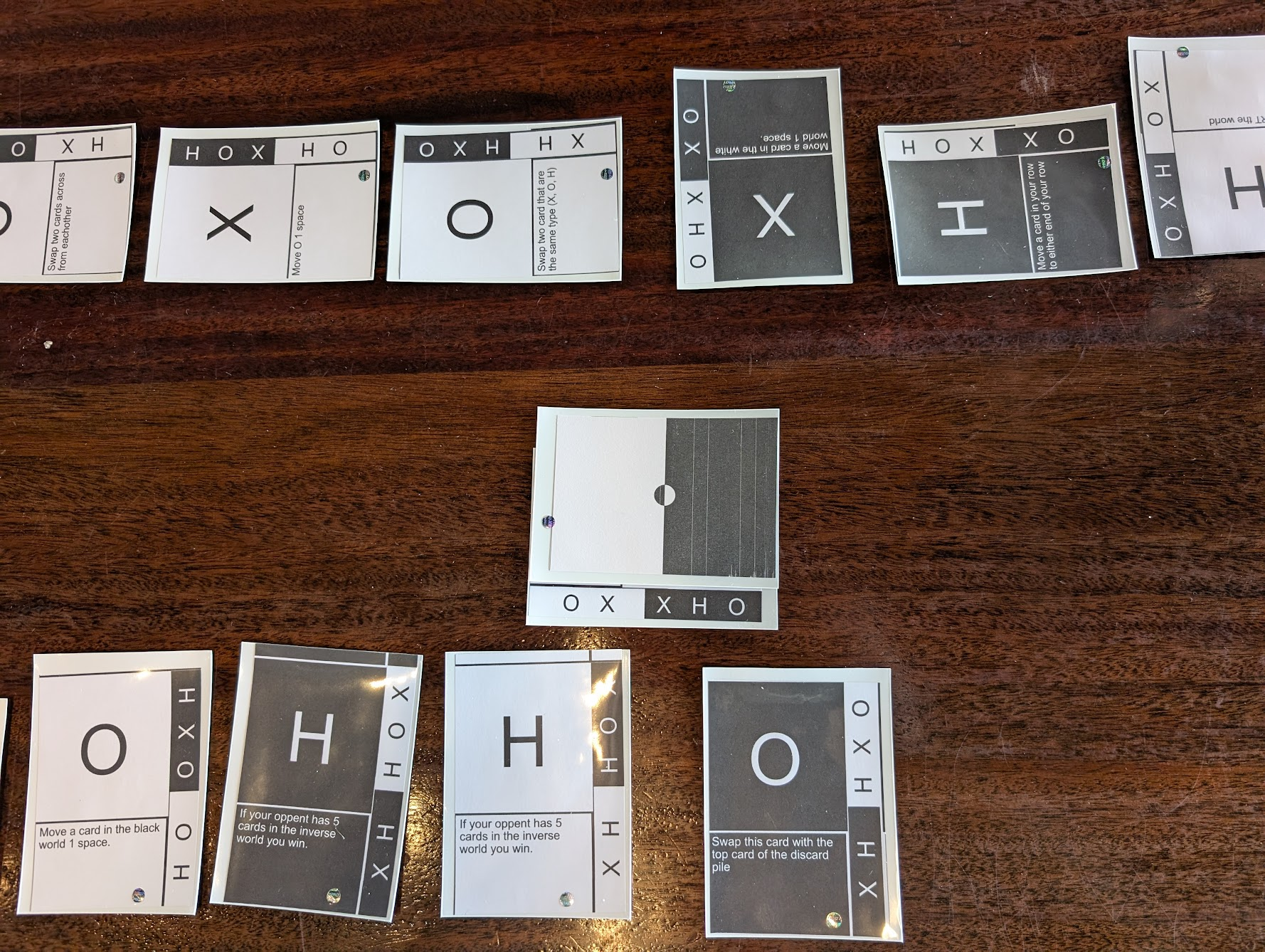 Prototype card game