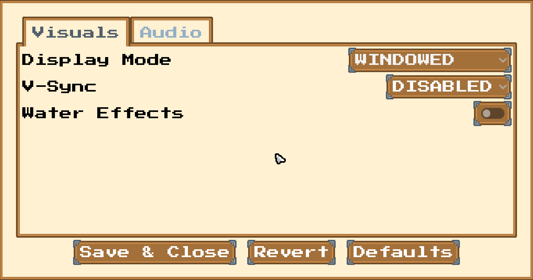Simplifying User Settings in Godot
